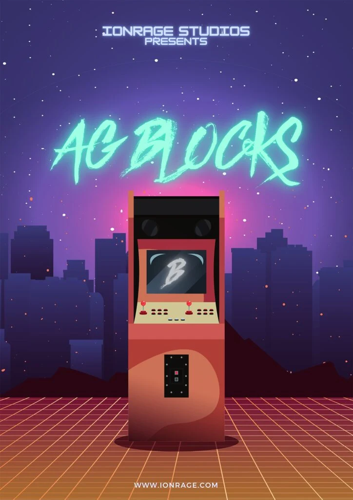 AG Blocks promotional poster